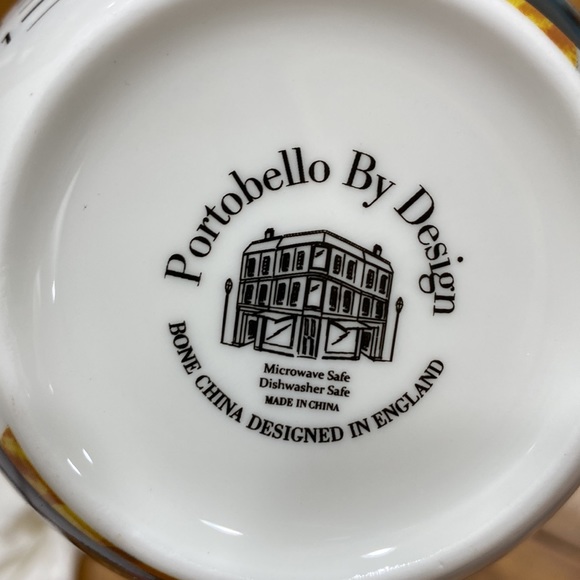 NWT.  Portobello by Design, 16oz., bone china “Doxie” mug. - Picture 6 of 9